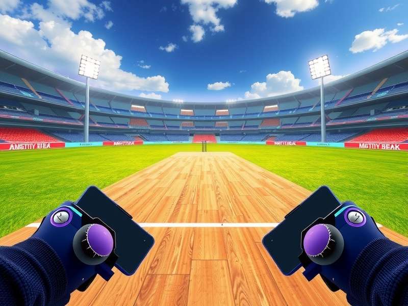 VR Cricket Master Blast gameplay screenshot